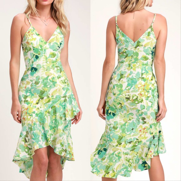 Dress the Population Dresses & Skirts - Dress the Population Floral Cocktail Dress
